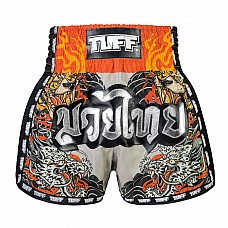 MSC106 TUFF Muay Thai Shorts New Retro Style The Japanese Yin-Yang